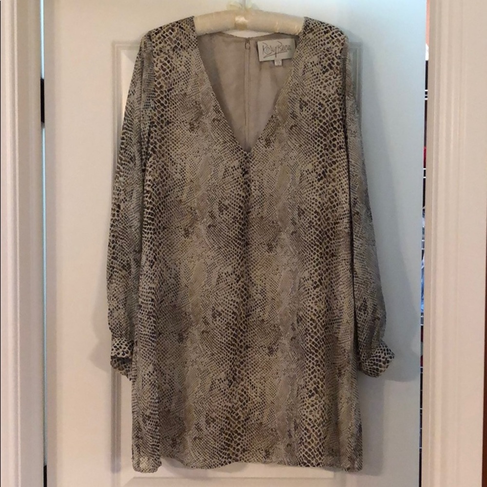 Rory Beca animal print dress